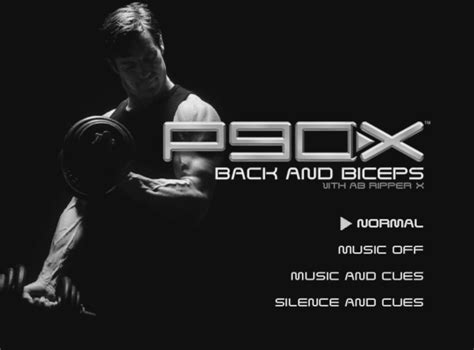 P90x Back And Biceps Extreme Fitness Results Worksheets Library