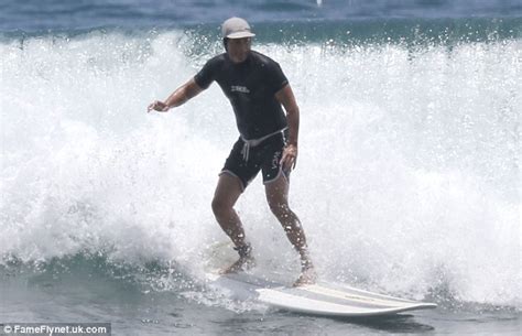 Rob Lowe Shows Off His Surfing Skills And Toned Body As He Hits The