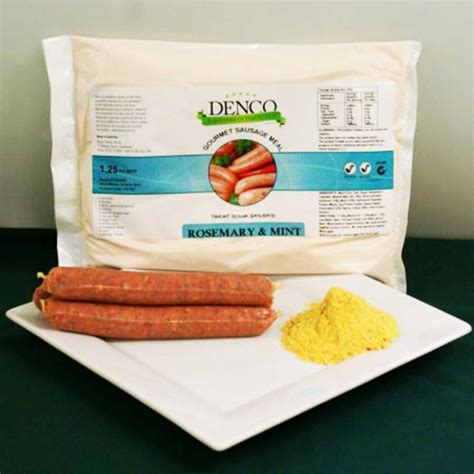 Denco Gourmet Sausage Meal Lamb And Rosemary Gf Outback Smoke And Slice