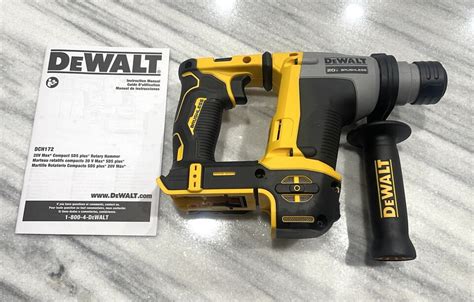 Brand New Dewalt Dch172b 20v Max Atomic 5 8 Sds Plus Rotary Hammer Tool Only Ebay