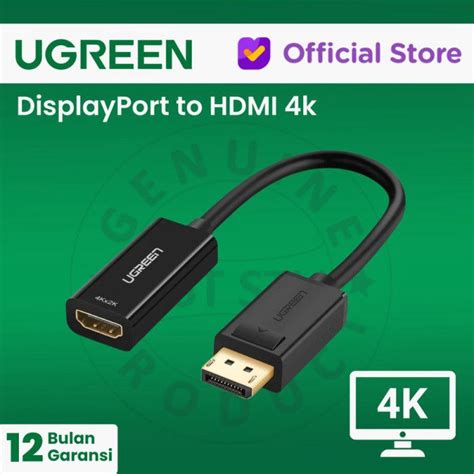 Ugreen Displayport Dp Male To Hdmi Female Adapter Converter Mm137