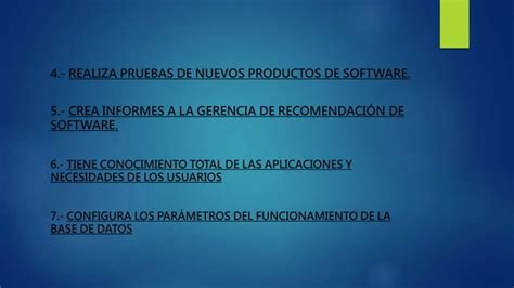 Tipos De Db Y Funciones De Un Dba Ppt