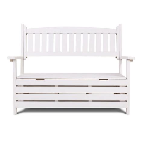 Outdoor Storage Bench - White Outdoor Storage114.5cm x 45cm x 88cm