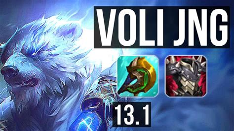 VOLIBEAR Vs BEL VETH JNG 7 0 8 Godlike Rank 13 Voli EUW