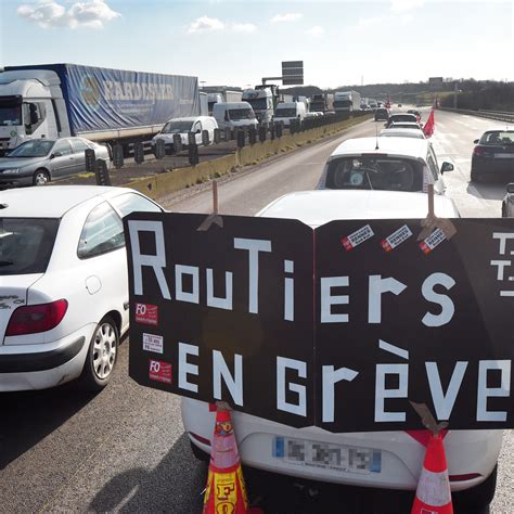 Routiers Les Blocages Cibl S Se Mettent En Place