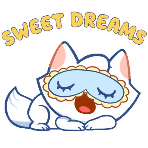 Good Night Sleeping Sticker By Mino Games