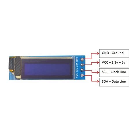 Pantalla Display Oled Pulgadas I C Spi X