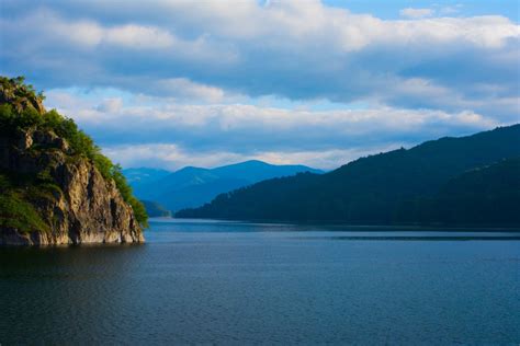 Kostenlose Foto Meer K Ste Wasser Wald Rock Horizont Berg