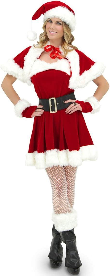 Secret Wishes Sexy Miss Santa Medium Costume Clothing Shoes And Jewelry