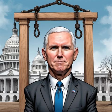 Epic Full Body Image Of Mike Pence Background Of Ca