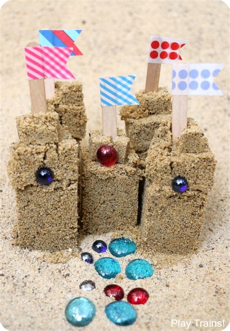 Travel-Friendly Mini Sand Castle Kit