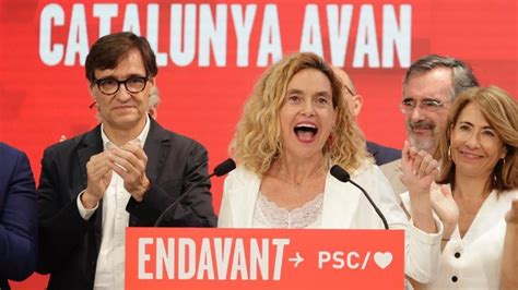 Eleccions Generals 23J El PSC Arrasa Amb 19 Diputats I Reafirma La