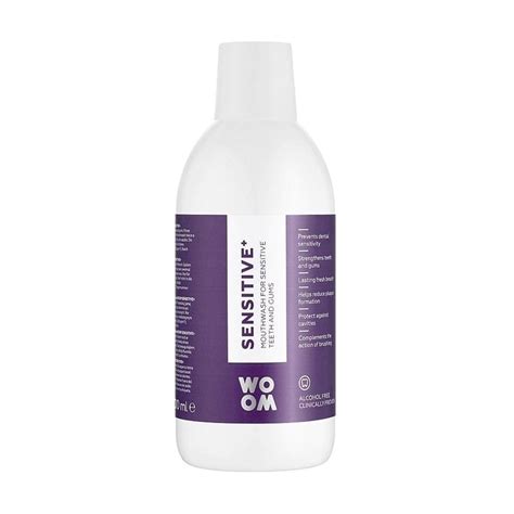 Ополаскиватель для полости рта Woom Sensitive+ Mouthwash For Sensitive ...