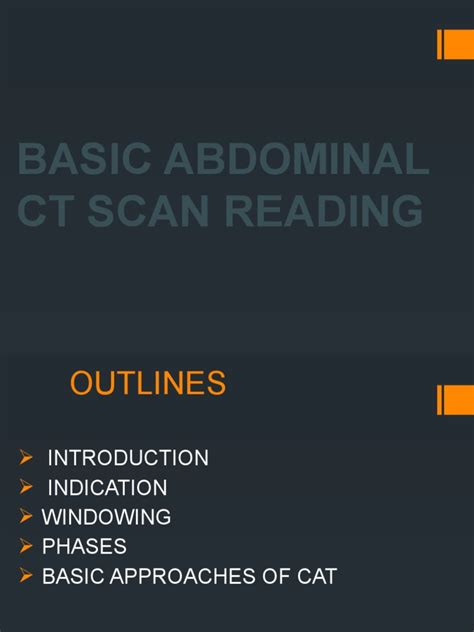 Abdominal CT Scan | PDF | Ct Scan | Medicine