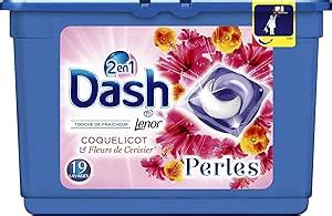 Dash 2en1 Perles Lessive En Capsules Coquelicot Fleurs De Cerisier 19