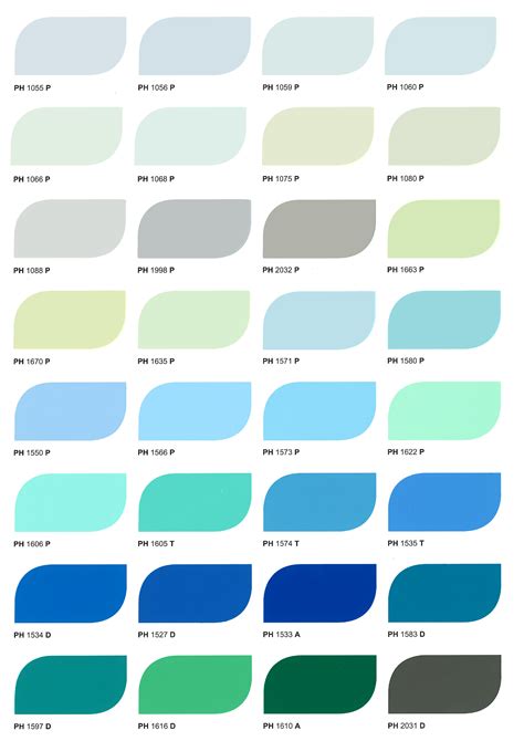 Alexseal Paint Color Chart