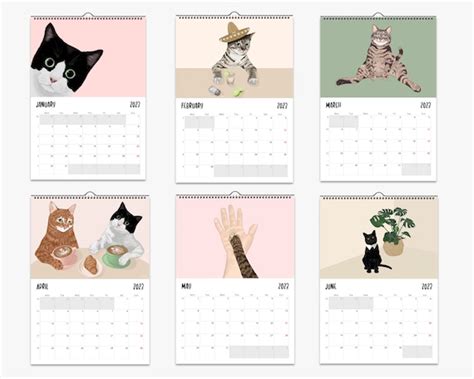 The Artful Cat Calendar 2024 - Bibby Cherice