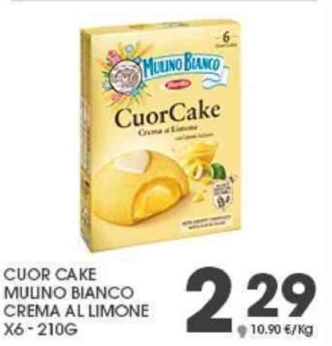 Mulino Bianco Cuor Cake Crema Al Limone X G Offerta Di Interspar