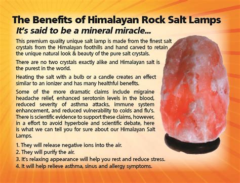 Salt Lamp Information Himalayan Salt Lamp Benefits Himalayan Salt