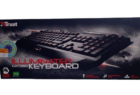 Teclado Gamer Gxt Semi Mec Nico Rgb Trust Teclado Magazine Luiza