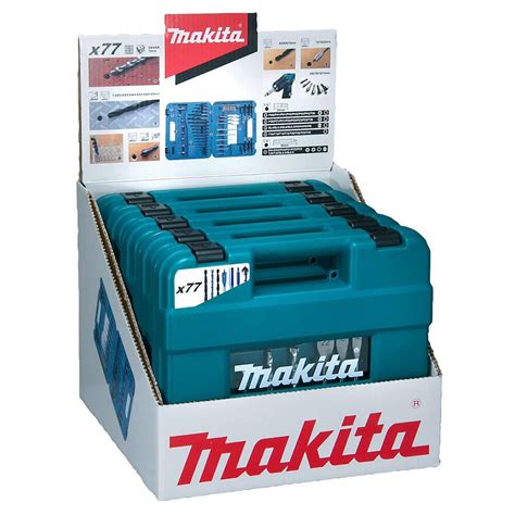 Ensemble de forets et d embouts MAKITA D 47226 5 77 pièces Leroy Merlin