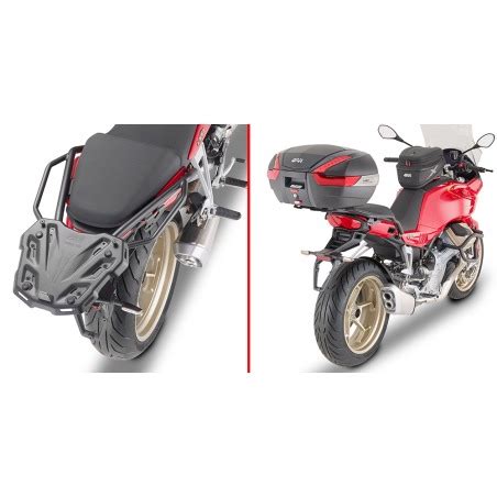 Portapacchi Bauletto Givi SR8207 Moto Guzzi V100 Mandello