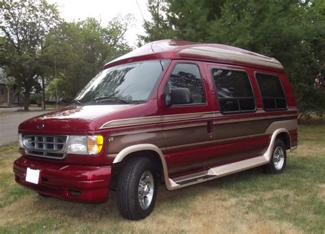 1999 FORD E 250 Econoline Conversion Van 5 4 Ltr V8 Triton Engine