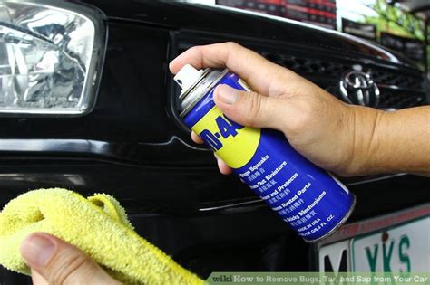 3 Ways To Remove Bugs Tar And Sap From Your Car Wikihow