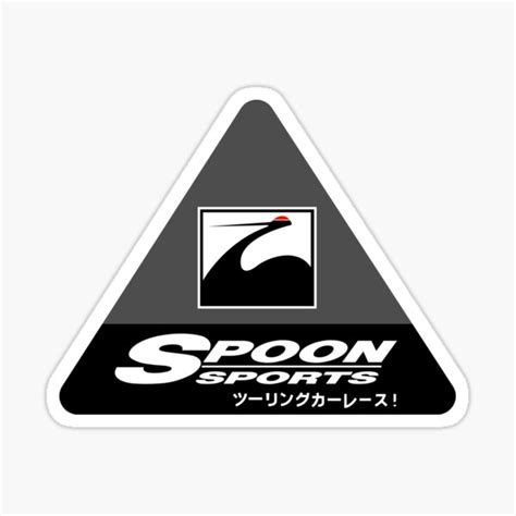 Spoon Sports Sticker By Jdmshop Redbubble