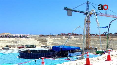 Foundation Completed For Unit 1 Of Egypts El Dabaa Npp Nuclear