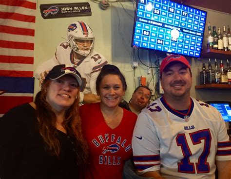 Official Buffalo Bills Backer Bar Cheerful Bullpen