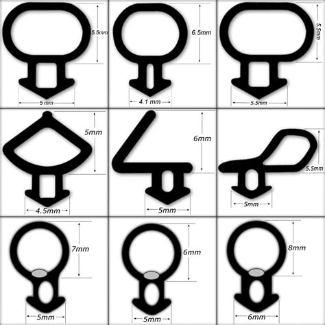 uPVC Window & Door Gasket Seal Double Glazing Bubble Rubber Repair Seal
