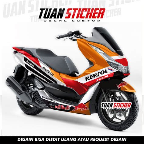 Jual Sticker Decal PCX 160 Striping PCX Full Body 160 Sticker PCX