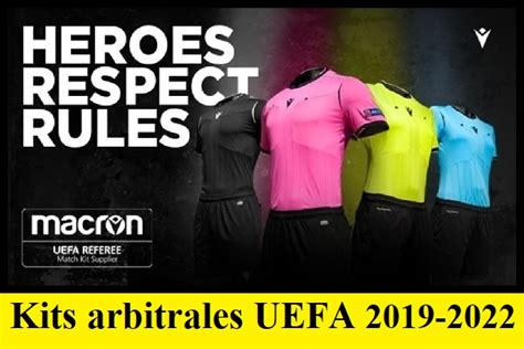 Nuevos Uniformes Para Los árbitros Uefa Noticias Y Reglamentos Para