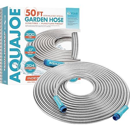 Amazon Hydrosteel 50 Foot Metal Garden Hose 304 Stainless Steel