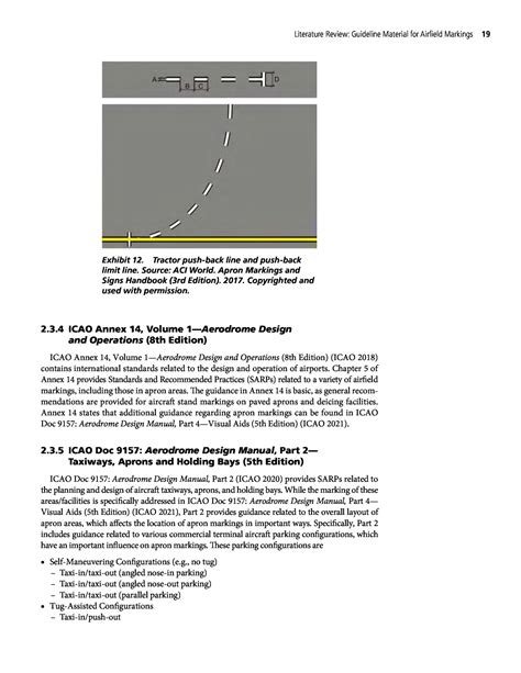 Chapter Literature Review Guideline Material For Airfield Markings