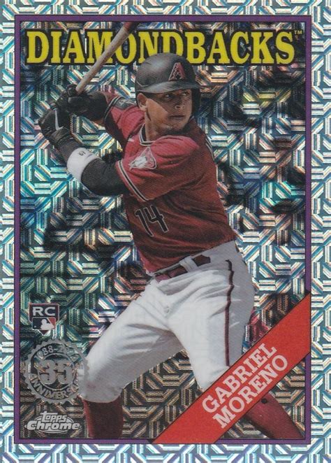 2023 Topps Update 1988 Topps Baseball 35th Anniversary Chrome T88CU