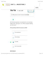 Unit 3 Milestone 3 Pdf Sophia Welcome 10 31 23 11 44 AM UNIT 3