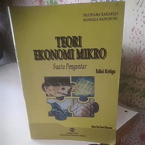 Jual Teori Ekonomi Mikro Edisi Shopee Indonesia