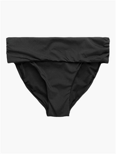 Panos Emporio Chara Fold Over Bikini Brief In Black Lyst UK