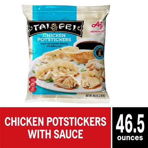 Tai Pei Chicken Potstickers Frozen Asian Appetizers 46 5 Oz Walmart