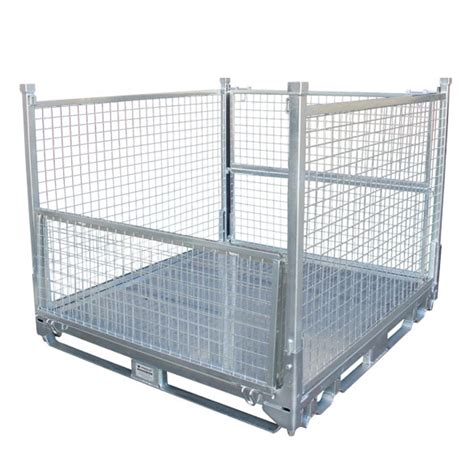 Heavy Duty Transport Cage With Fold Down Doors Oversized Fits One