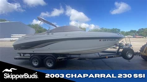 2003 Chaparral 230 SSI Sport Boat Tour SkipperBud S YouTube