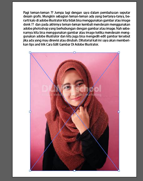 Cara Edit Gambar Di Adobe Illustrator Kursus Desain Grafis Dumet School