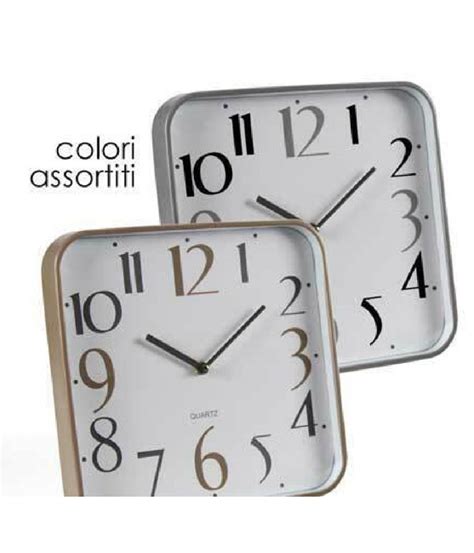 OROLOGIO 30X4 CM PARETE CLASSICO CASA MODERNO COLOR ASSORTITI 768200