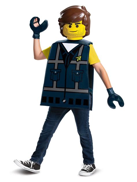 Lego 2 Movie Lego Movie 2: Rex Dangervest Basic Child Costume