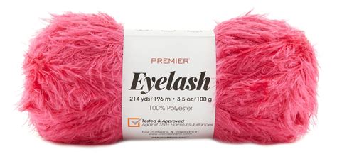 Premier Eyelash Yarn Raspberry Michaels