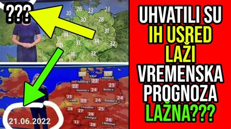 HITNA VIJEST UHVATILI U LAŽI VREMENSKU PROGNOZU EVO KAKO VAS LAŽU