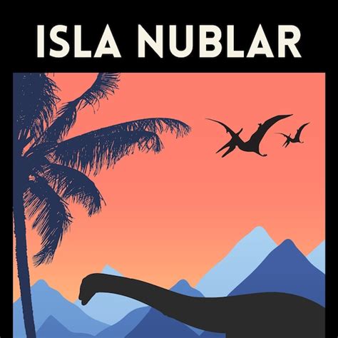 Isla Nublar Etsy