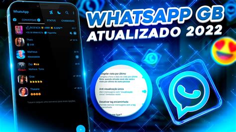 Novo Whatsapp Gb Atualizado V Rias Fun Es Incr Veis Youtube